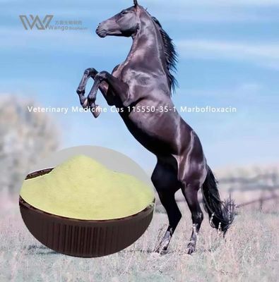 Marbofloxacin 99% purity In horse Cats Treat Susceptible Bacteria Cas 115550-35-1