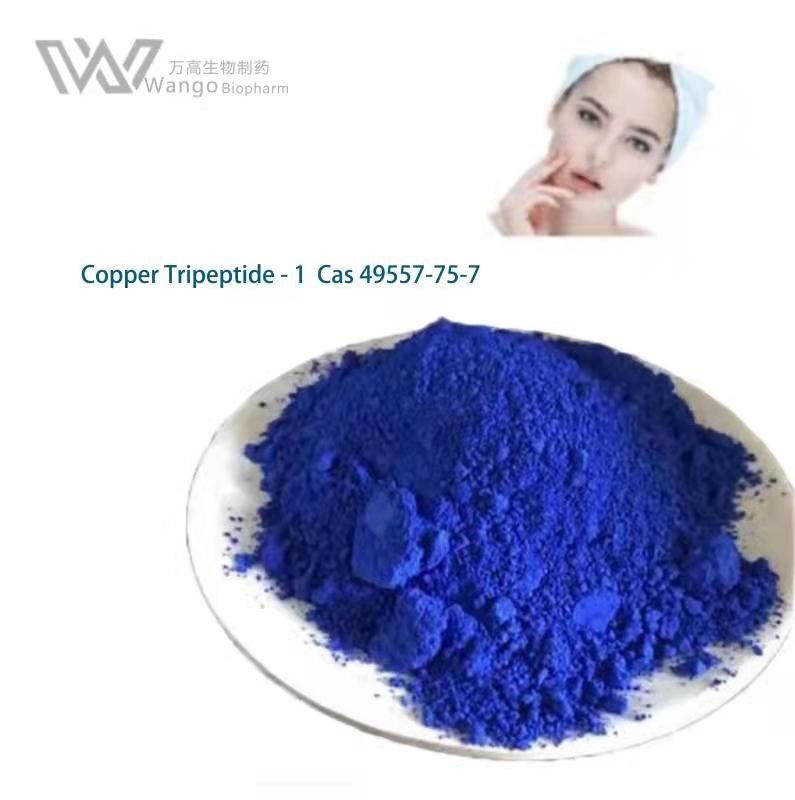 49557-75-7 99% Ghk Cu Copper Tripeptide promote hair growth